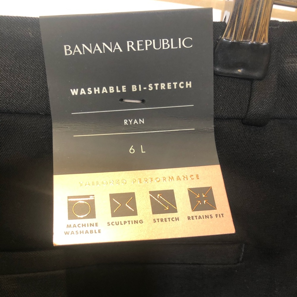 NWT Banana Republic Ryan long inseam pant